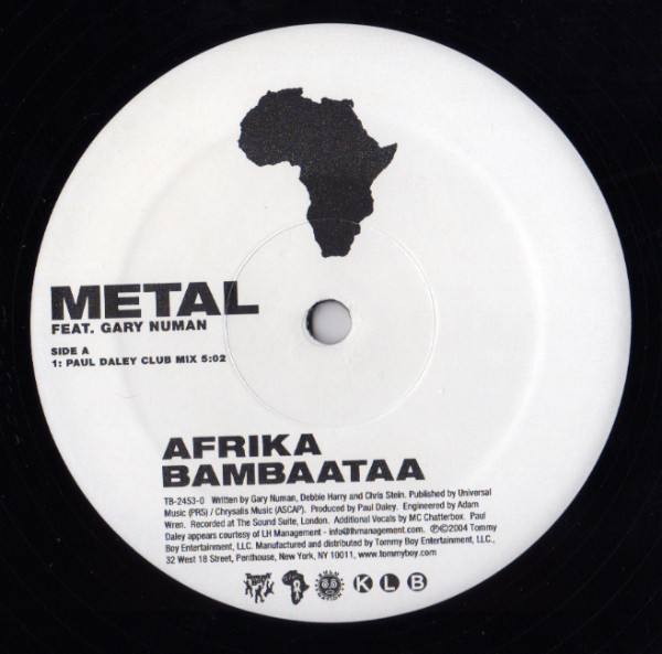 Afrika Bambaataa feat. Gary Numan - Metal (2004) [Single]