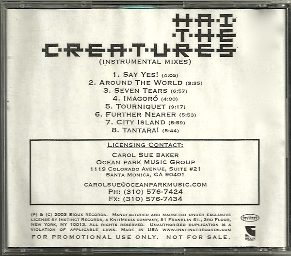 The Creatures - Hái! (Instrumental Mixes) (2003)