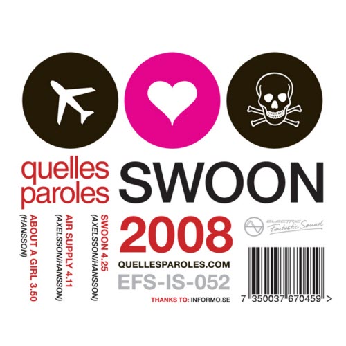 Quelles Paroles - Swoon (2008) [Single]