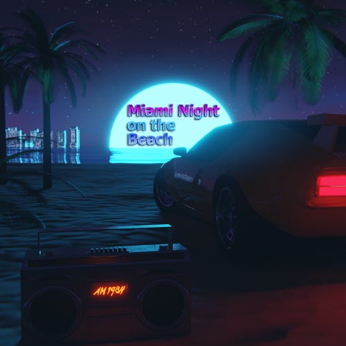 AM 1984 - Miami Night On The Beach (2020)