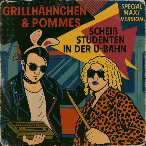 Grillhähnchen & Pommes - Scheiß Studenten In Der U-Bahn (2025) [Single]