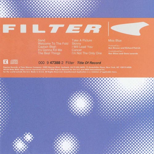 Filter - Title Of Record (1999)