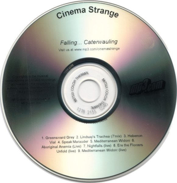 Cinema Strange - Falling... Caterwauling (1999)