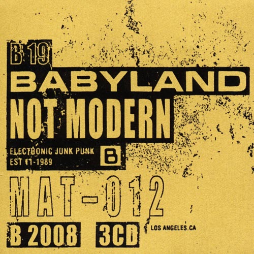 Babyland - Not Modern (2008) [EP]