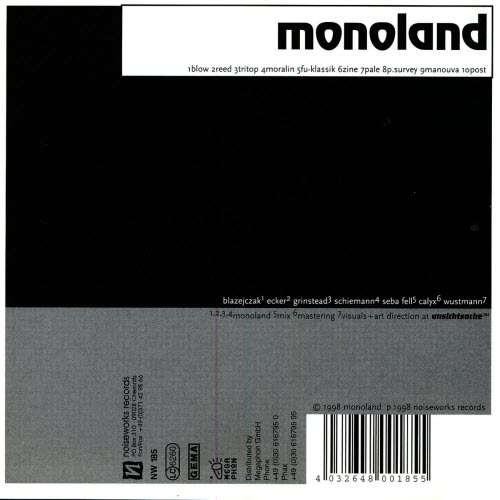 Monoland - Monoland (1998)