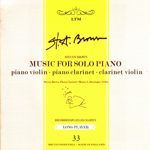 Steven Brown - Music For Solo Piano (2003) [Remastered]