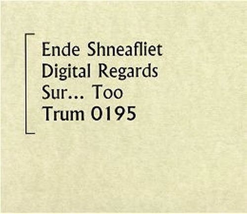 Ende Shneafliet - Digital Regards Sur... Too (1999)