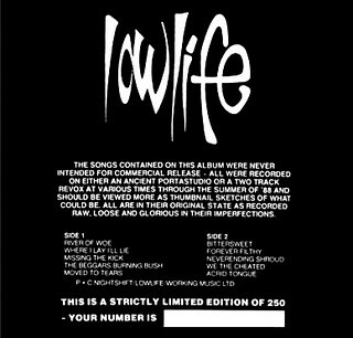 Lowlife - The Black Album (1989)