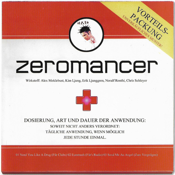 Zeromancer - Need You Like A Drug (2001) [Single]