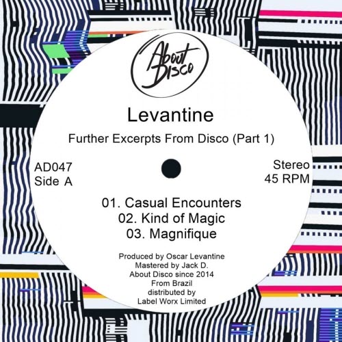 Levantine - Further Excerpts From Disco Pt. 1 (2021) [Single]